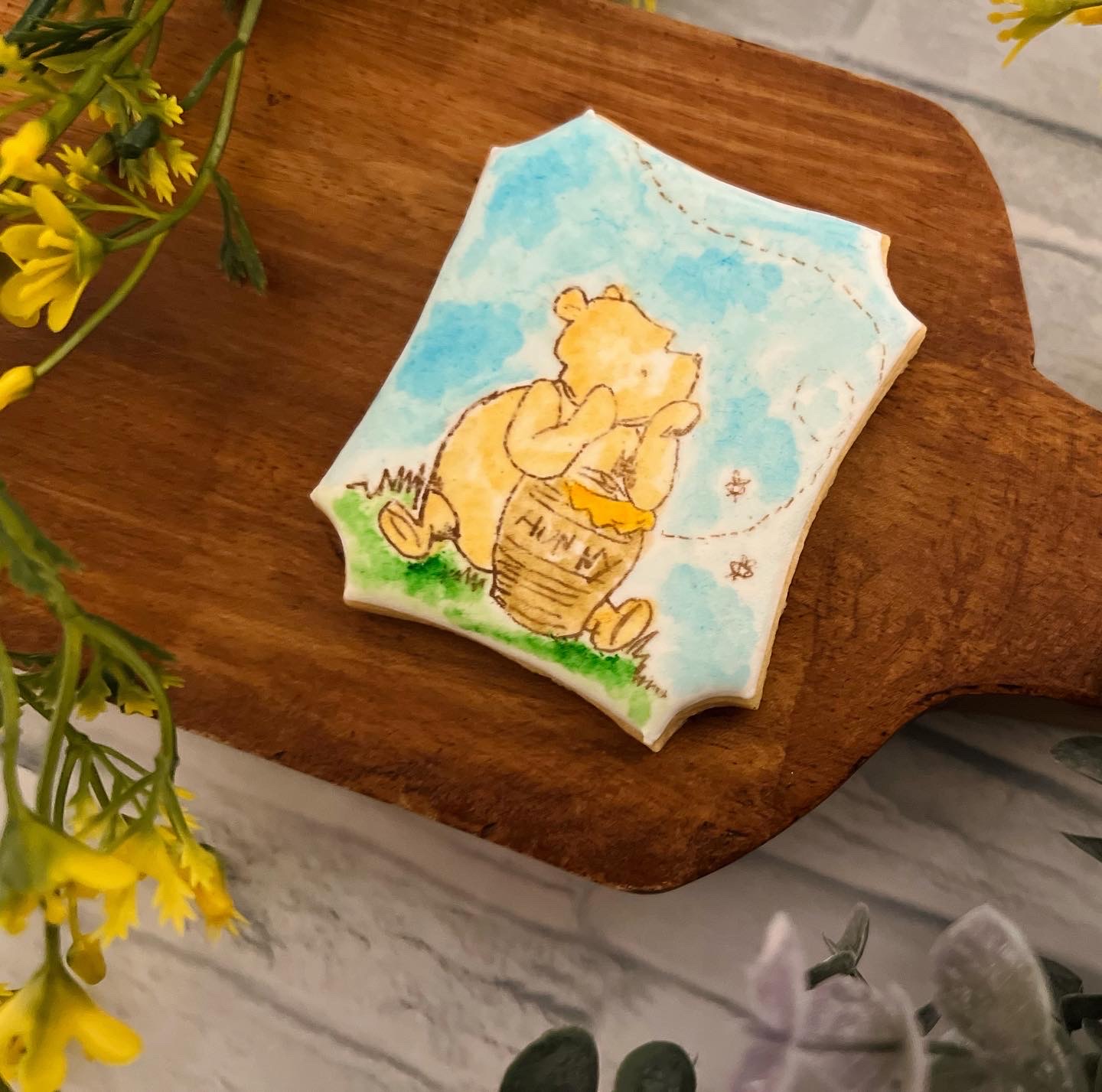 くまのプーさんイラストクッキー