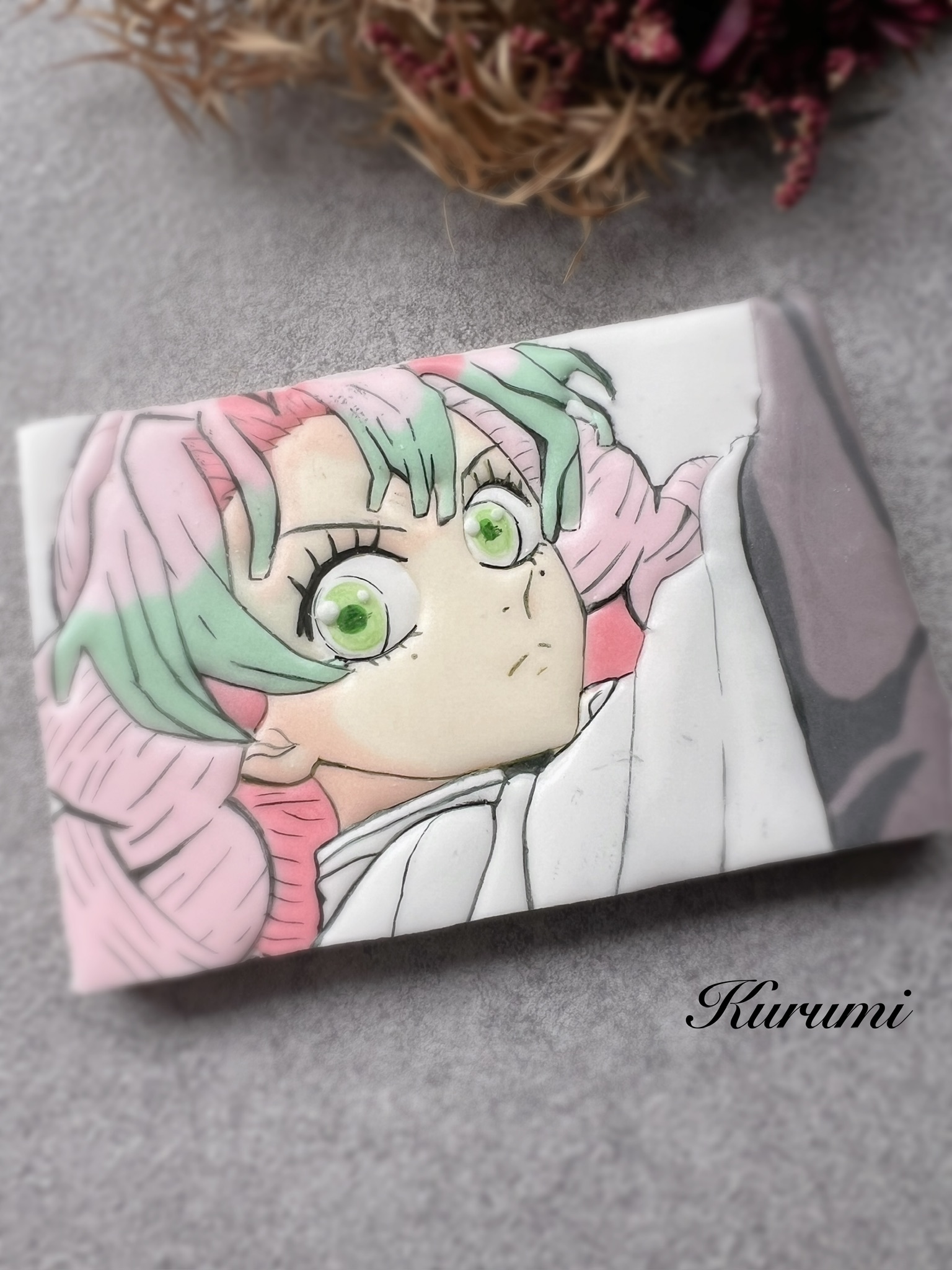 鬼滅の刃（甘露寺蜜璃）イラストクッキー