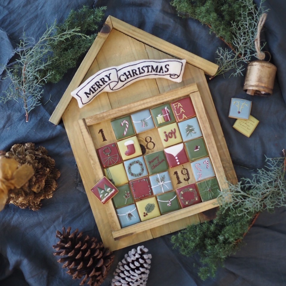 アドベントカレンダークッキー